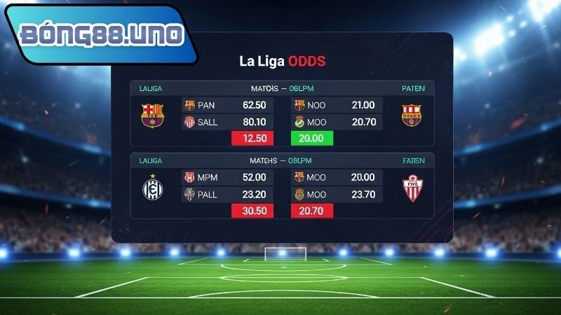 Kèo La Liga Bong88 có gì đặc biệt